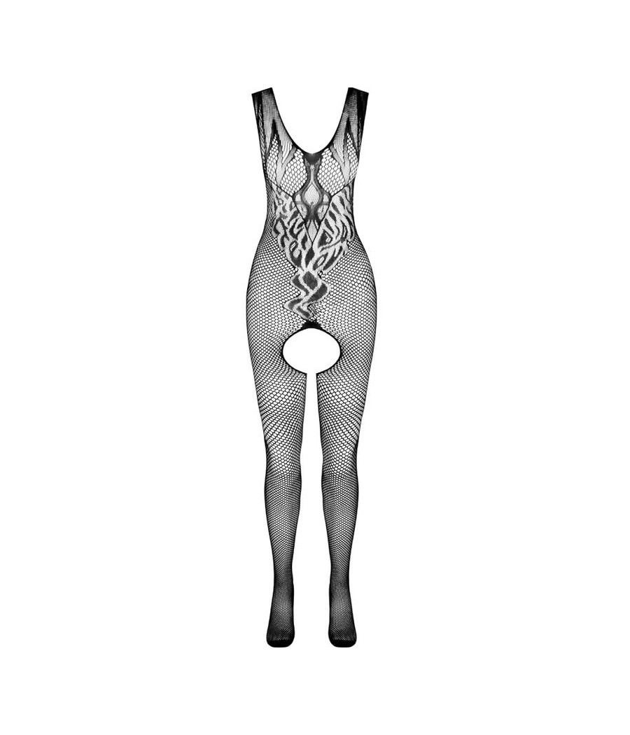 PASSION - BS098 BODYSTOCKING NEGRO TALLA ÚNICA