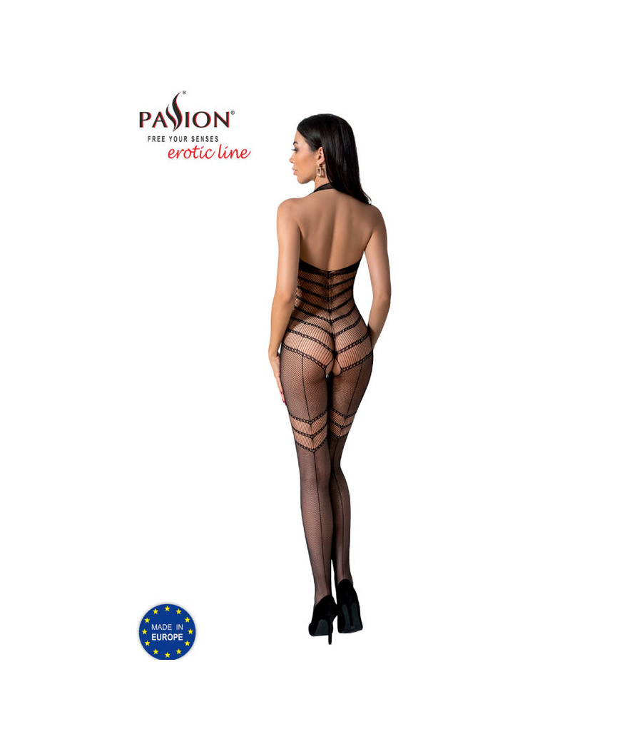 PASSION - BS100 BODYSTOCKING PRETO TAMANHO ÚNICO