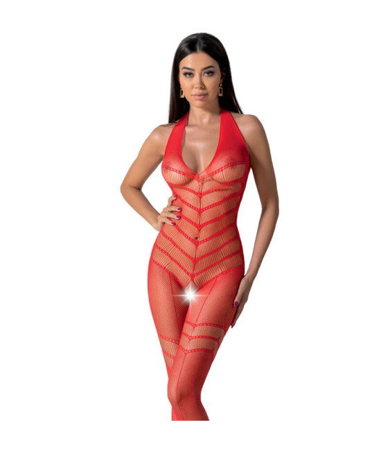 PASSION - BS100 BODYSTOCKING ROT EINE GRÖSSE