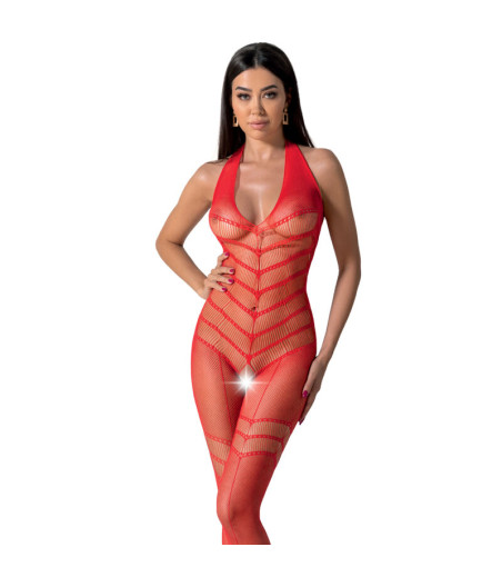 PASSION - BS100 BODYSTOCKING VERMELHO TAMANHO ÚNICO