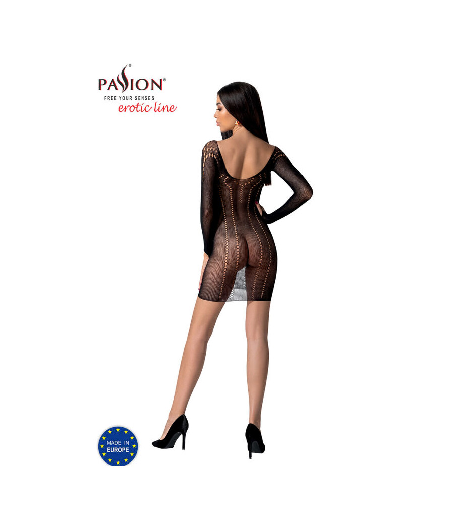 PASSION - BS101 BODYSTOCKING NEGRO TALLA ÚNICA