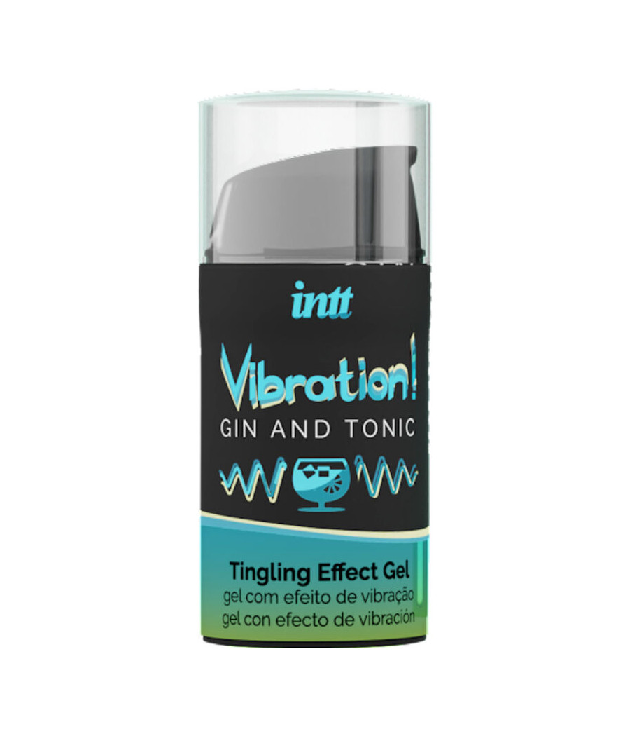 INTT - GEL VIBRATEUR LIQUIDE PUISSANT STIMULANT INTIME GIN & TONIC 15ML
