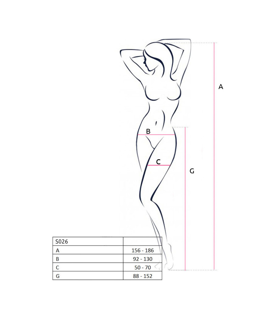 PASSION - S026 CALZE ROSSE CON GIARRETTIERA TAGLIA UNICA
