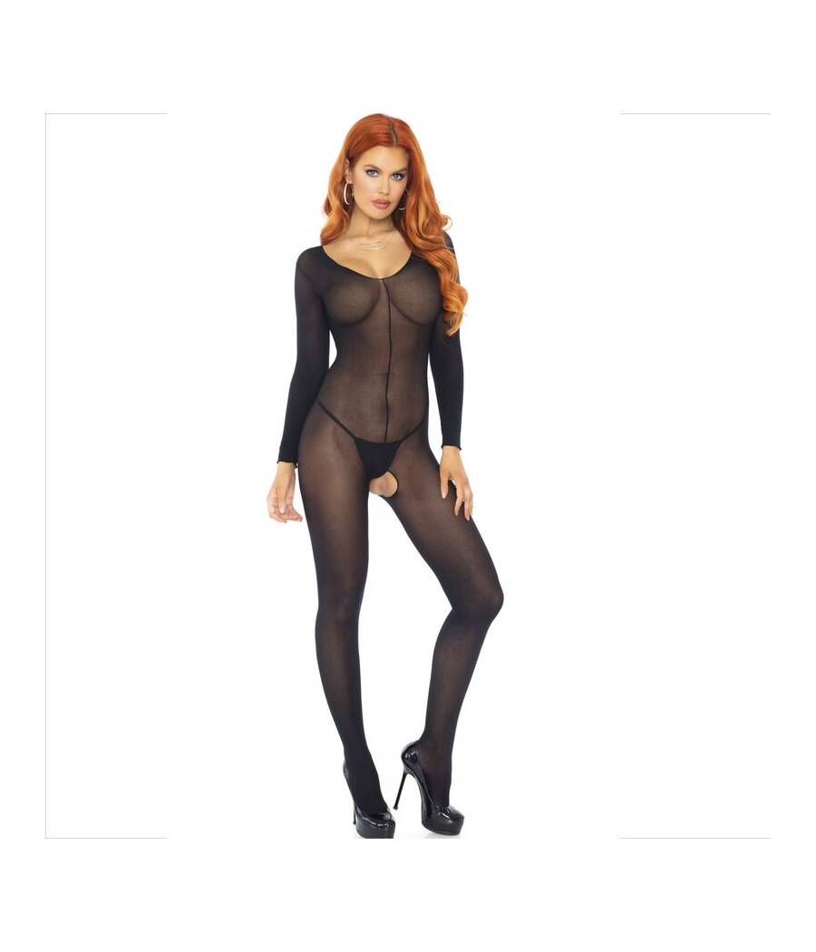 LEG AVENUE - BODYSTOCKING NEGRO MANGA LARGA