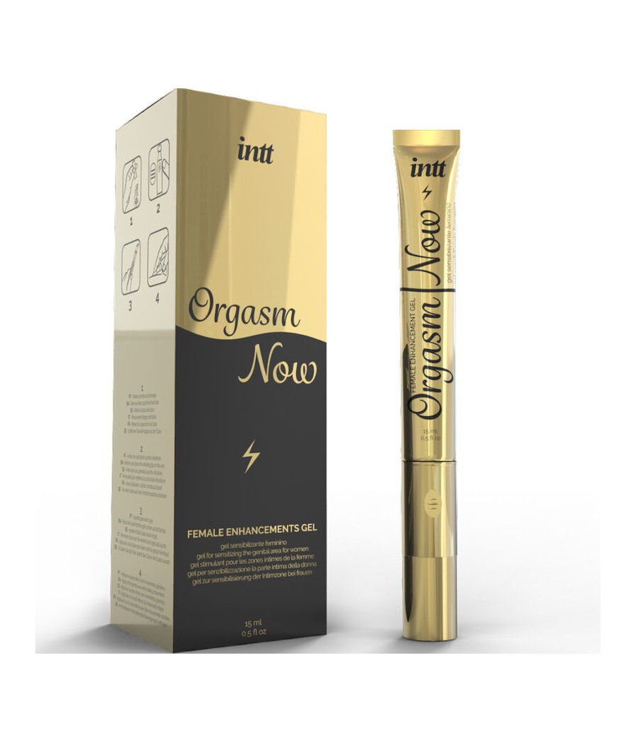 INTT LUBRICANTS - GEL ESTIMULANTE VAGINAL INTENSO CON APLICADOR VIBRADOR