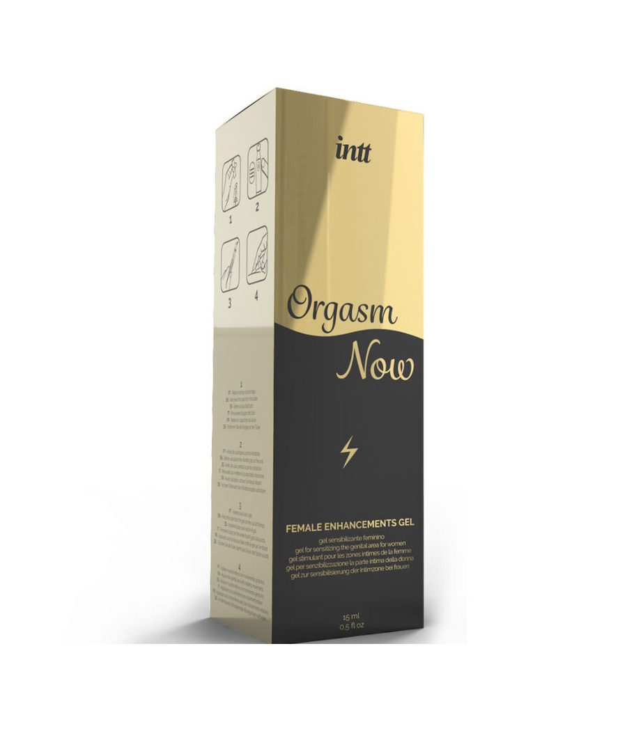 INTT LUBRICANTS - GEL ESTIMULANTE VAGINAL INTENSO CON APLICADOR VIBRADOR