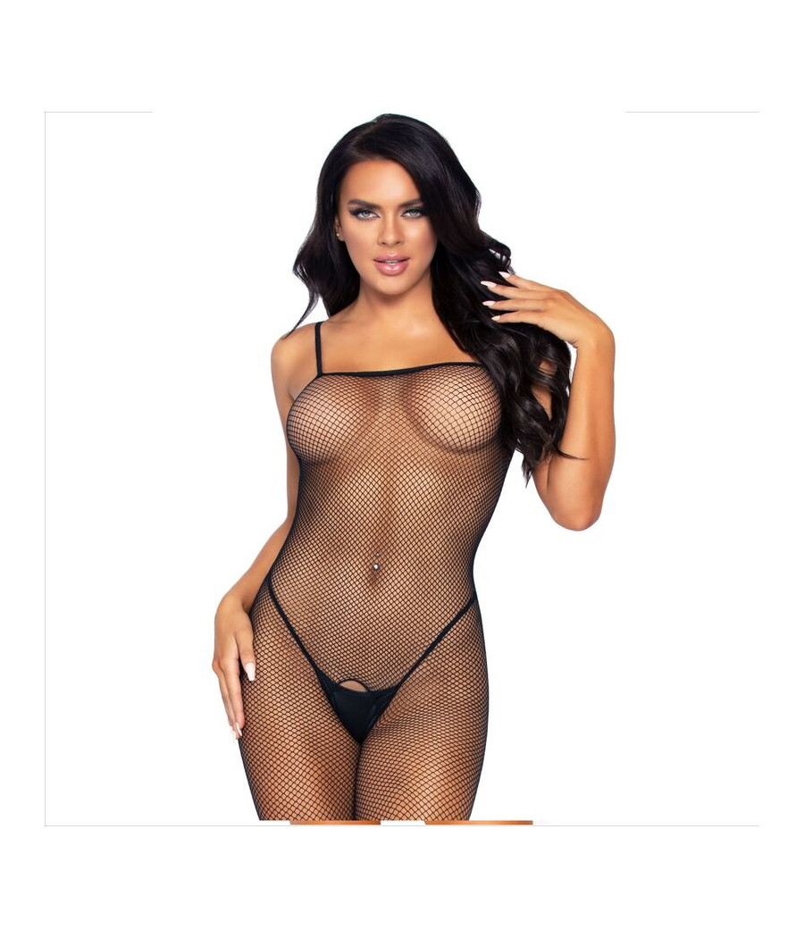 LEG AVENUE - BODYSTOCKING A RETE CON APERTURA