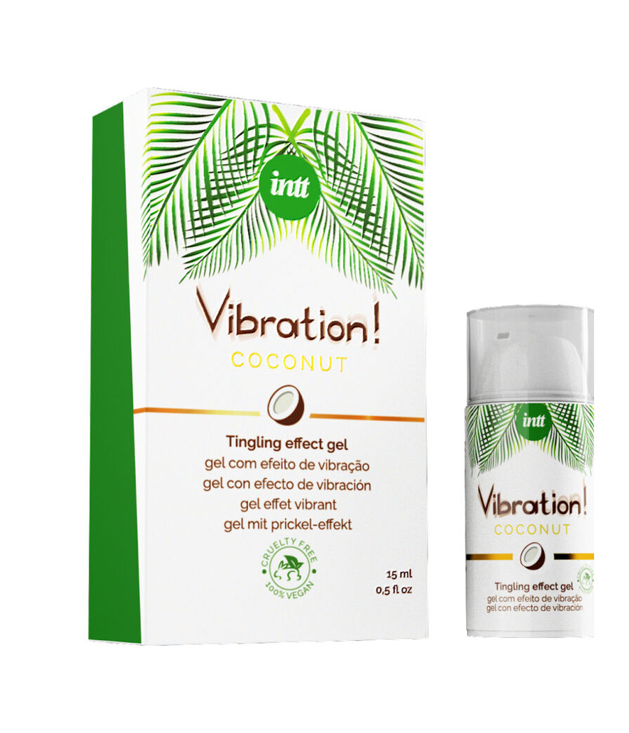 INTT - VIBRATION GEL POTENTE ESTIMULANTE VEGANO VIBRADOR LIQUIDO