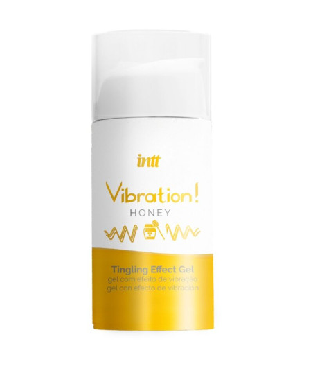 INTT - GEL VIBRATEUR LIQUIDE AU MIEL PUISSANT STIMULANT INTIME 15 ML