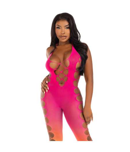 LEG AVENUE - BODYSTOCKING ALLA CAVIGLIA SUNSET