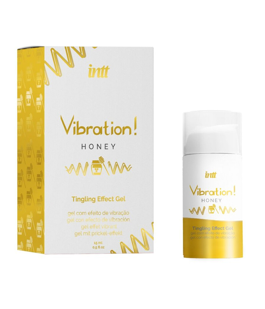 INTT - GEL VIBRATEUR LIQUIDE AU MIEL PUISSANT STIMULANT INTIME 15 ML