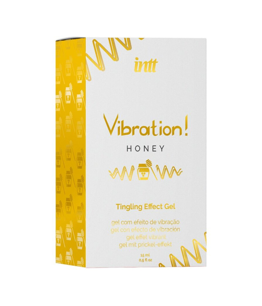 INTT - GEL VIBRATEUR LIQUIDE AU MIEL PUISSANT STIMULANT INTIME 15 ML