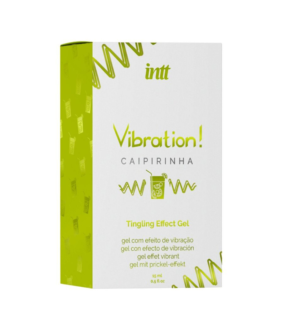 INTT - GEL VIBRATEUR LIQUIDE CAIPIRINHA PUISSANT STIMULANT INTIME 15 ML