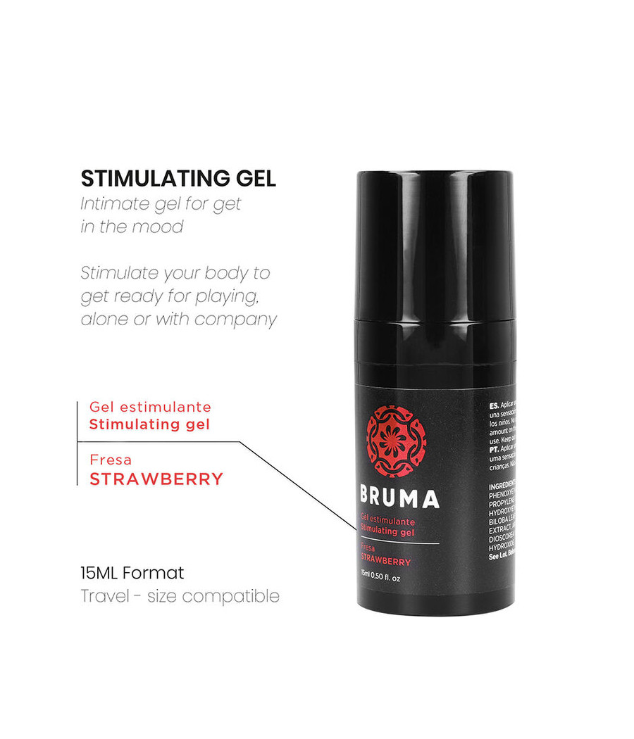 BRUMA - BÁLSAMO INTENSIFICADOR SABOR MORANGO 15 ML