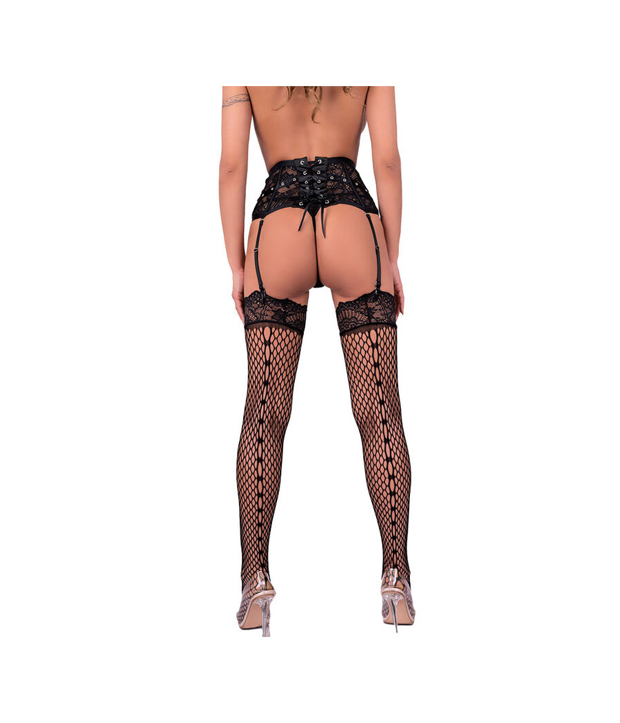 LIVCO CORSETTI FASHION - STRUMPFGÜRTEL + STRÜMPFE SCHWARZ