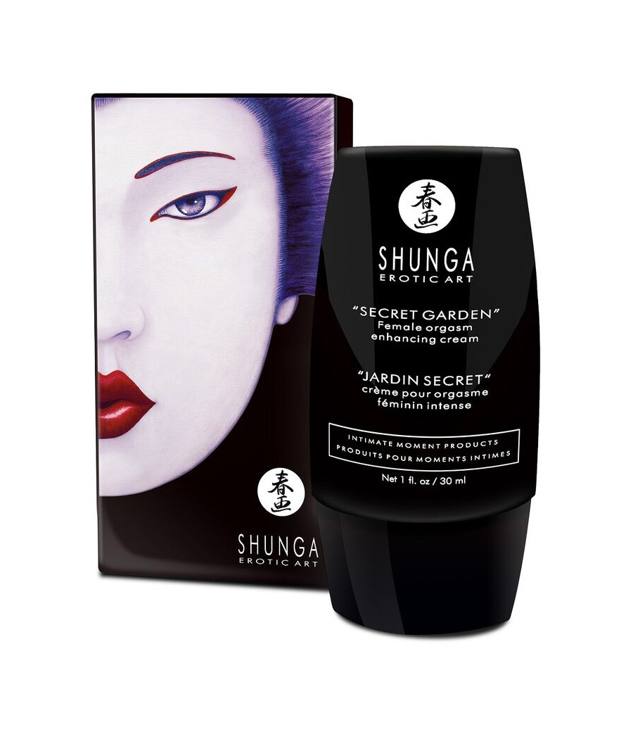 SHUNGA - CREME DE ORGASMO FEMININO INTENSO JARDIM SECRETO