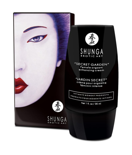 SHUNGA - CREME DE ORGASMO FEMININO INTENSO JARDIM SECRETO