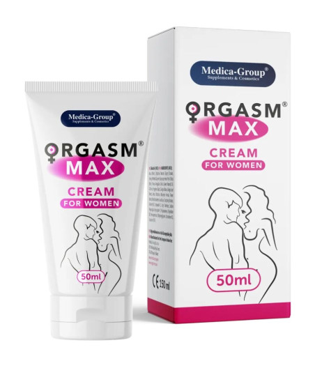 MEDICA GROUP - ORGASM MAX CREMA ÍNTIMA PARA MUJER 50 ML