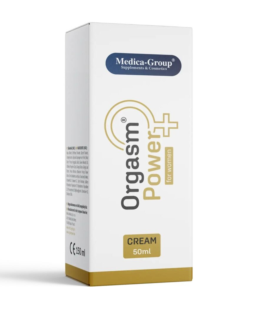 MEDICA GROUP - CREME ÍNTIMO ORGASM POWER PARA MULHERES 50 ML