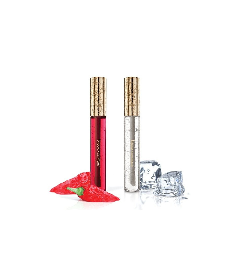 BIJOUX - PACK DUO GLOSS FOR HOT & COLD NIPPLE