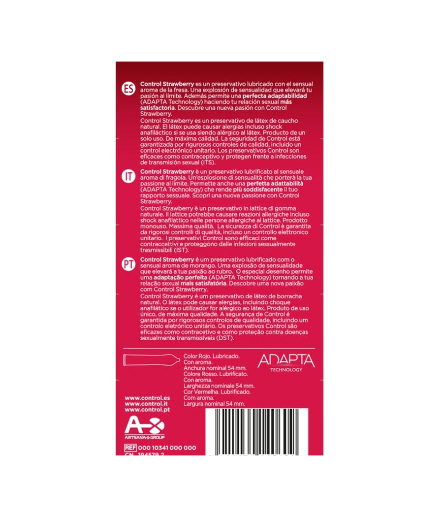 CONTROL - PASST STRAWBERRY 12 EINHEITEN AN