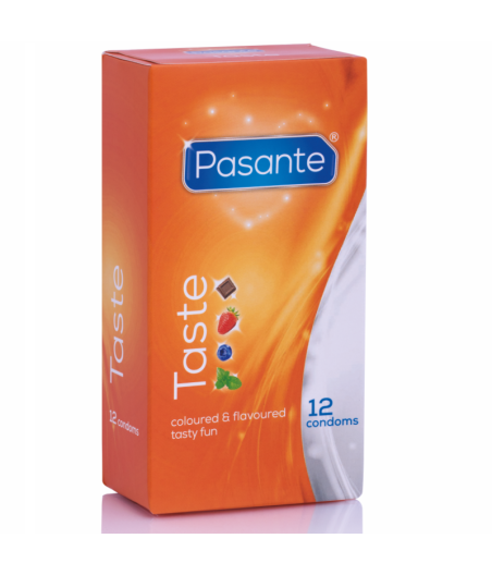 PASANTE - CONDOMS FLAVORS 12 UNITS