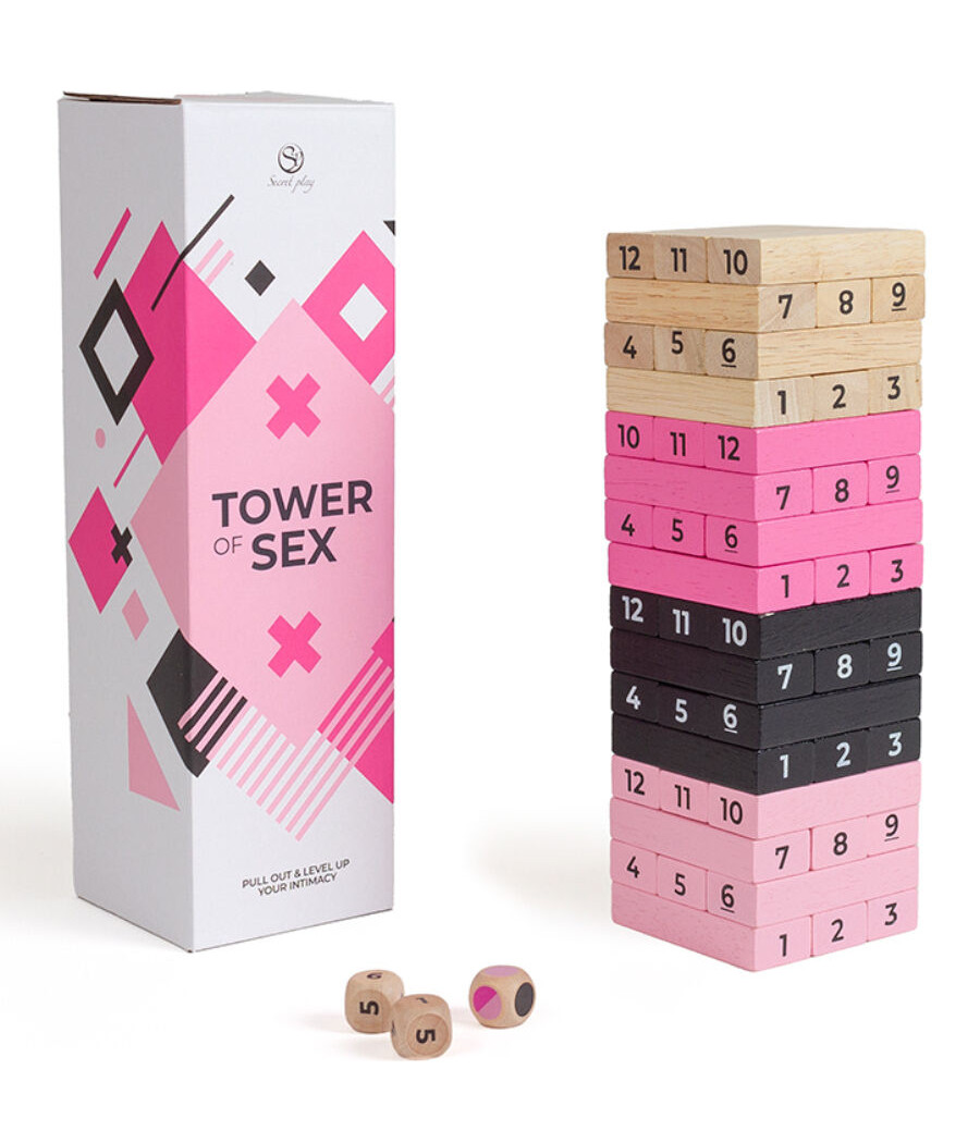 SECRETPLAY - GIOCO IN LEGNO TORRE DEL SESSO