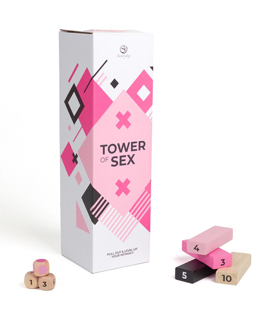 SECRETPLAY - GIOCO IN LEGNO TORRE DEL SESSO
