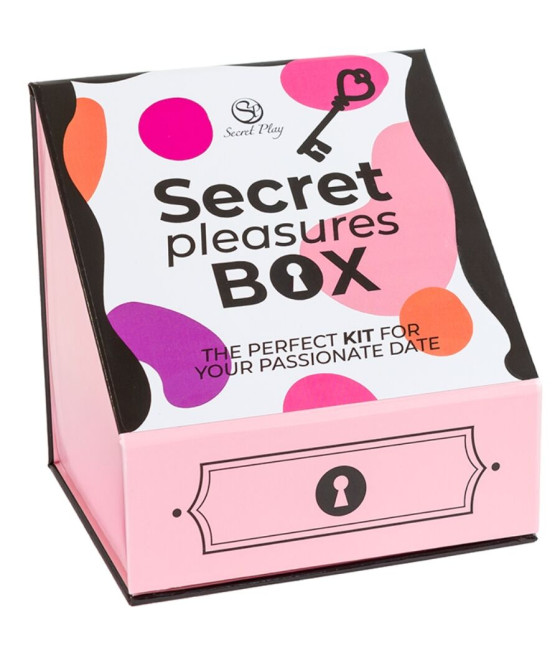 SECRET PLAY - VERGNÜGUNGSBOX FÜR PAARE: WÜRFEL + VIBRATIONSKUGEL + FEDERSTIFT