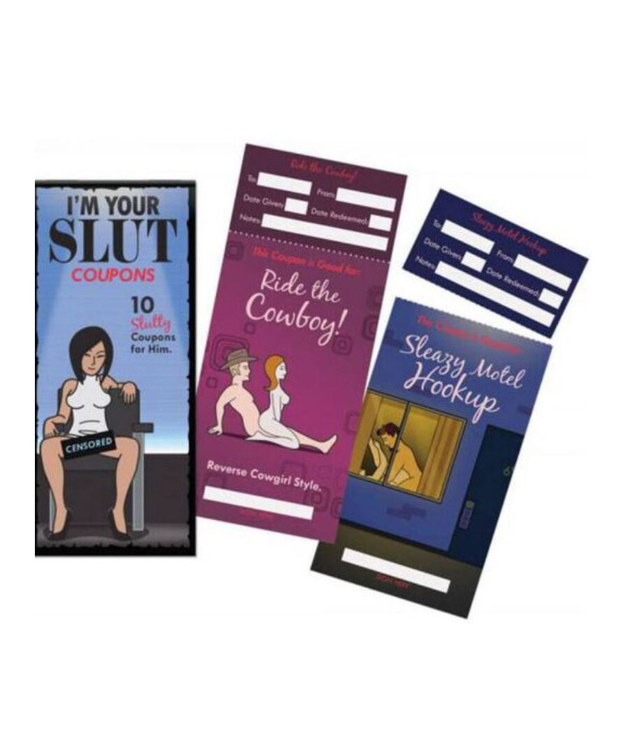 KHEPER GAMES - IM YOUR SLUT COUPONS  / EN