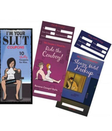 KHEPER GAMES - IM YOUR SLUT COUPONS  / EN