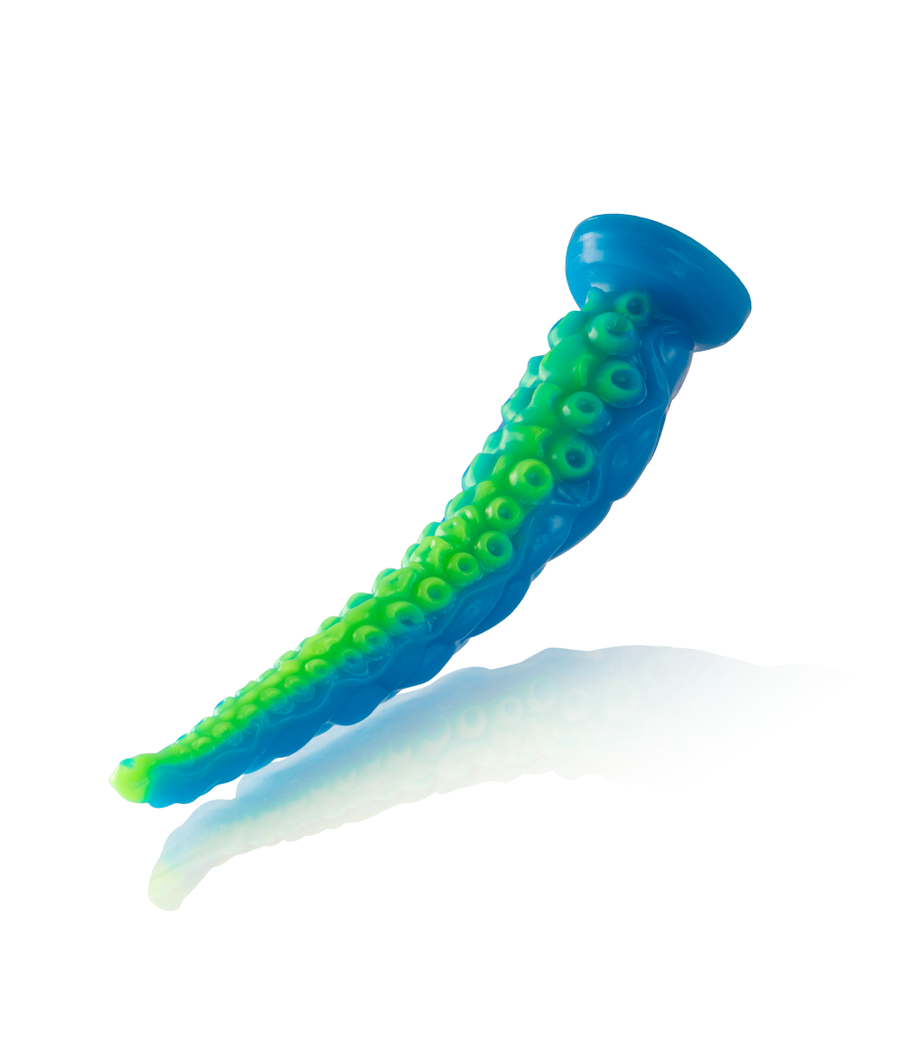 EPIC - SCYLLA DILDO TENTÁCULO FINO FLUORESCENTE TAMAÑO PEQUEÑO