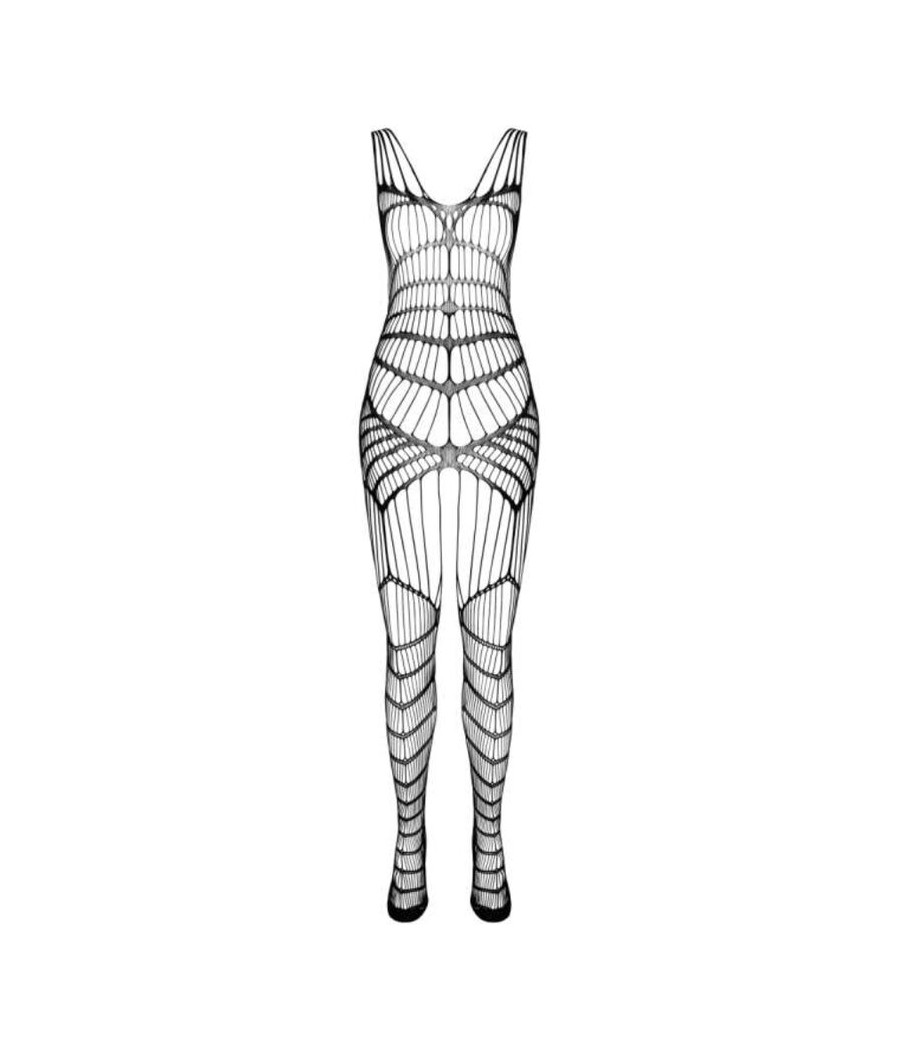 PASSION - BS 102 BODYSTOCKING NERO TAGLIA UNICA