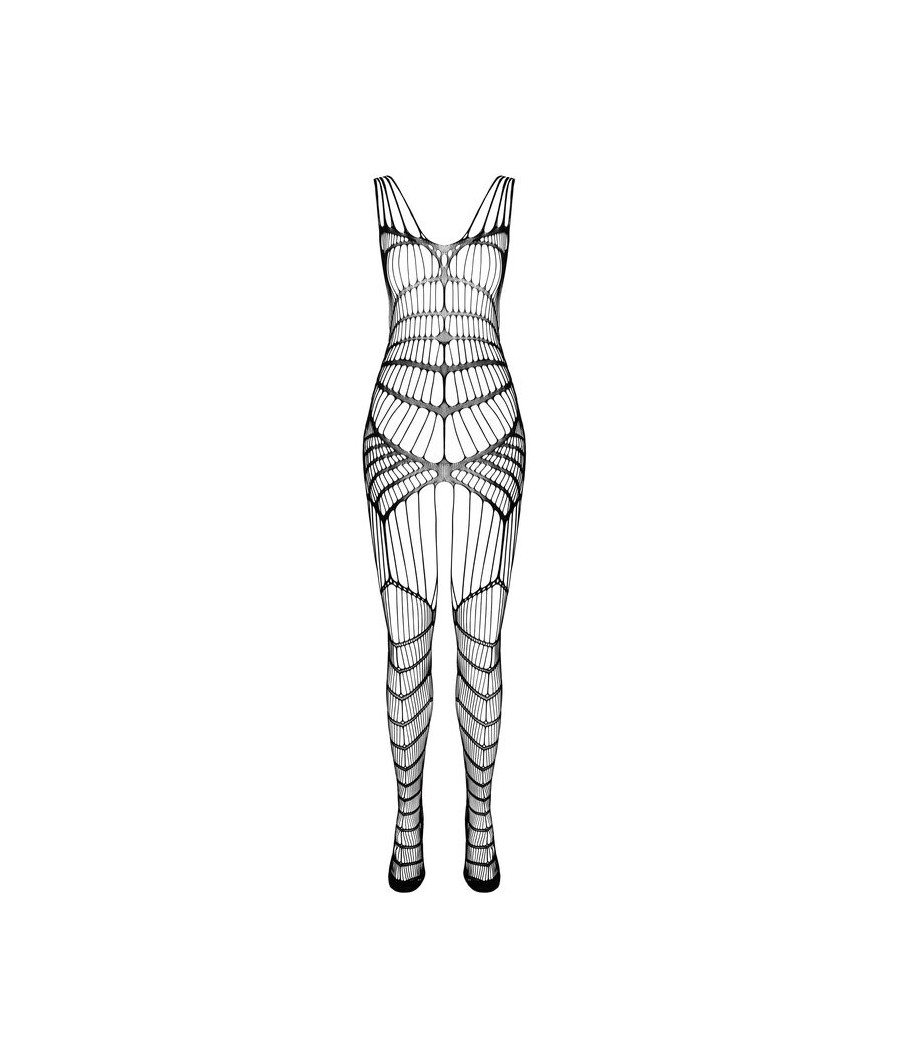 PASSION - BS 102 BODYSTOCKING ROSSO TAGLIA UNICA