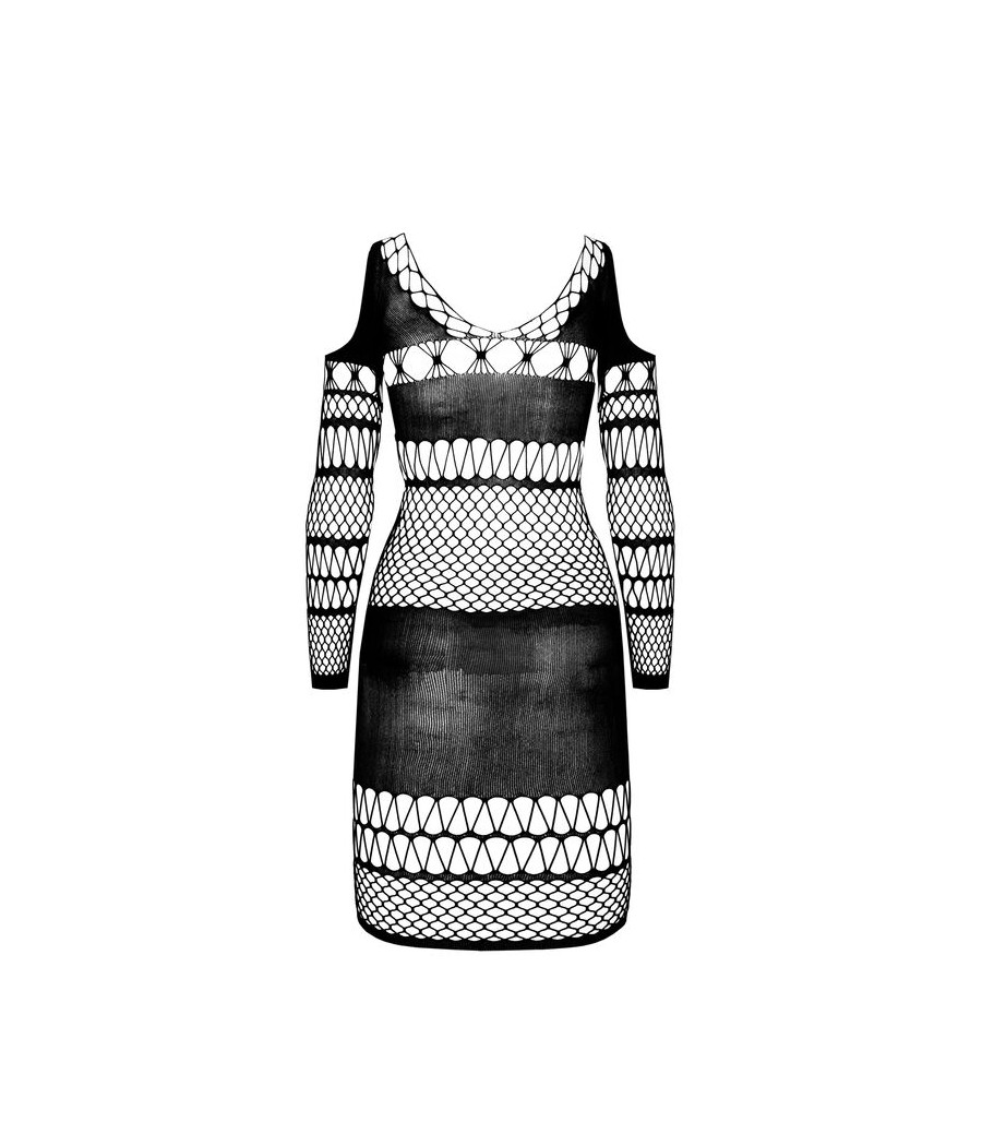 PASSION - BS 105 BODYSTOCKING BIANCO TAGLIA UNICA