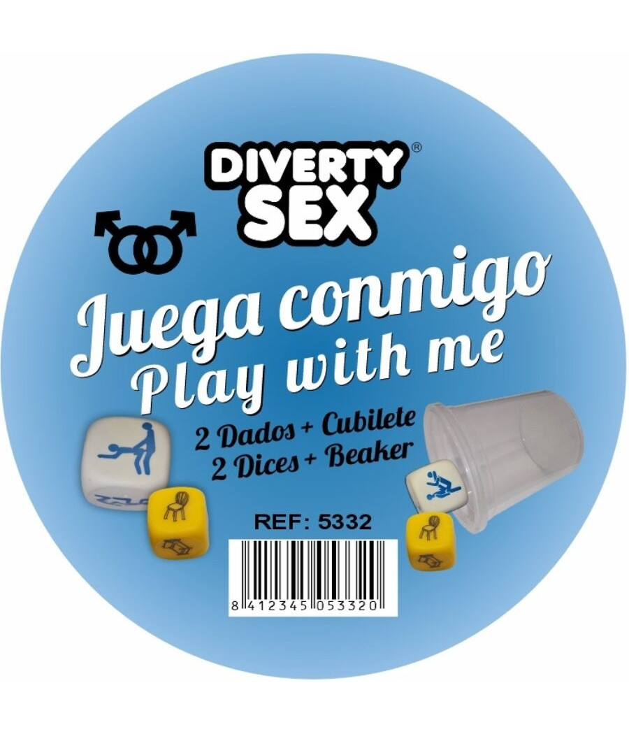 DIABLO PICANTE - JEU DE DÉS PLACE + POSITIONS POUR HOMMES AVEC COUPE