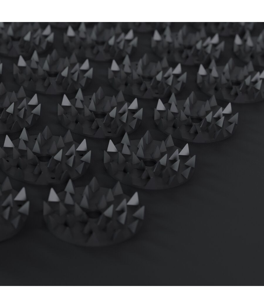 LELO - TAPIS D'ACUPRESSION POUR MASSAGE CORPOREL NOIR