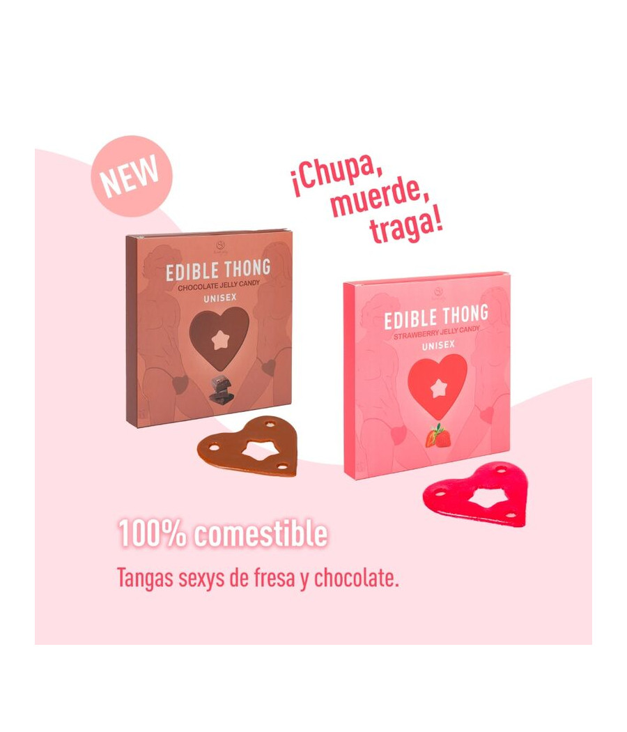 SECRET PLAY - THONG GUMMY CHOCOLAT