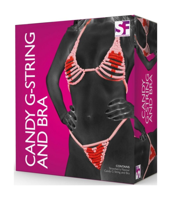 SPENCER & FLEETWOOD - CANDY LOVERS G-STRING AND BRA