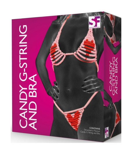 SPENCER & FLEETWOOD - CANDY LOVERS G-STRING AND BRA