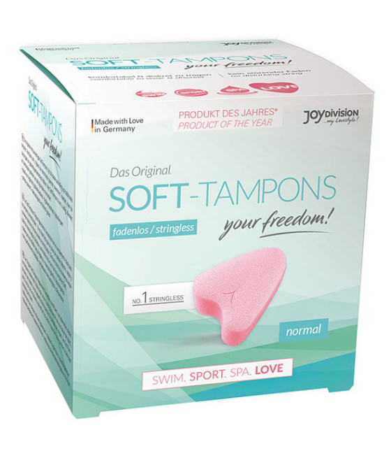 JOYDIVISION SOFT-TAMPONS - TAMPONES ORIGINALES LOVE / 3UDS