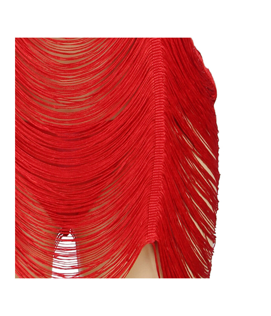 SUBBLIME - 954253 ROBE À BRETELLES + STRING ROUGE L/XL