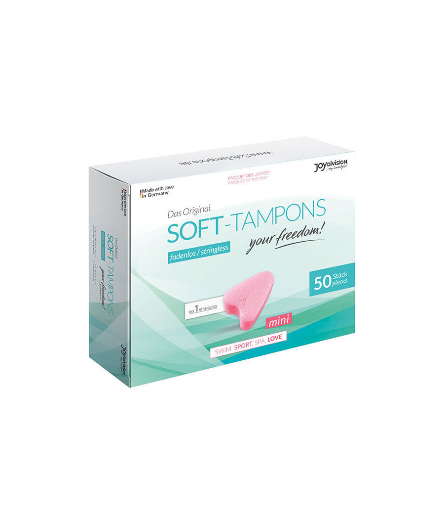 JOYDIVISION SOFT-TAMPONS - TAMPONI MORBIDI ORIGINALI MINI X 50 UNITÀ