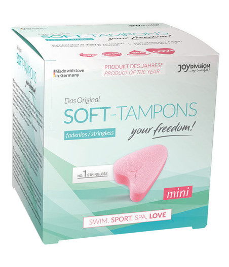 JOYDIVISION SOFT-TAMPONS - ORIGINAL SOFT-TAMPONS MINI 3 UDS