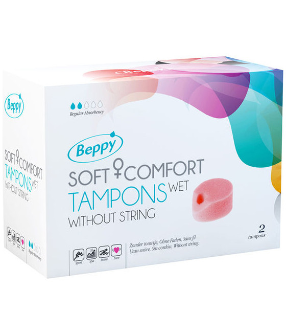 BEPPY - SOFT COMFORT TAMPONS WET 2UNITS