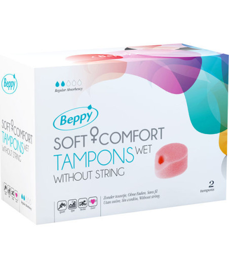BEPPY - SOFT COMFORT TAMPONS WET 2UNITS