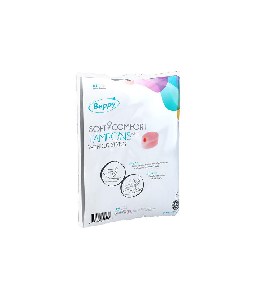 BEPPY - TAMPONS SOFT CONFORT HUMIDE 30 UNITÉS