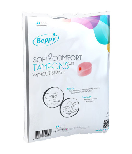 BEPPY - TAMPONS SOFT CONFORT HUMIDE 30 UNITÉS
