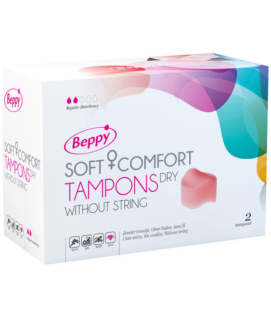 BEPPY - SOFT-COMFORT TAMPONS SECO 2 UNIDADES