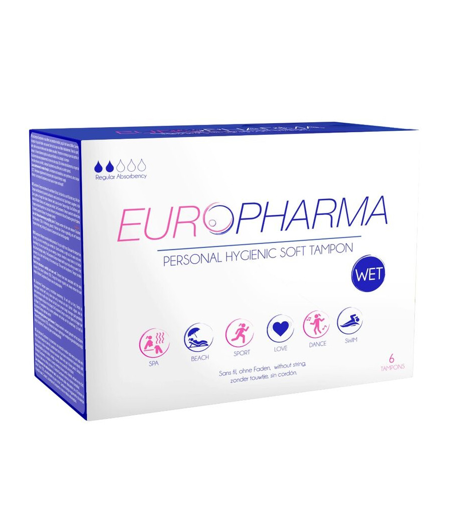 EUROPHARMA - ACTION TAMPONS 6 UNITS
